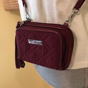 Vera Bradley wallet crossbody